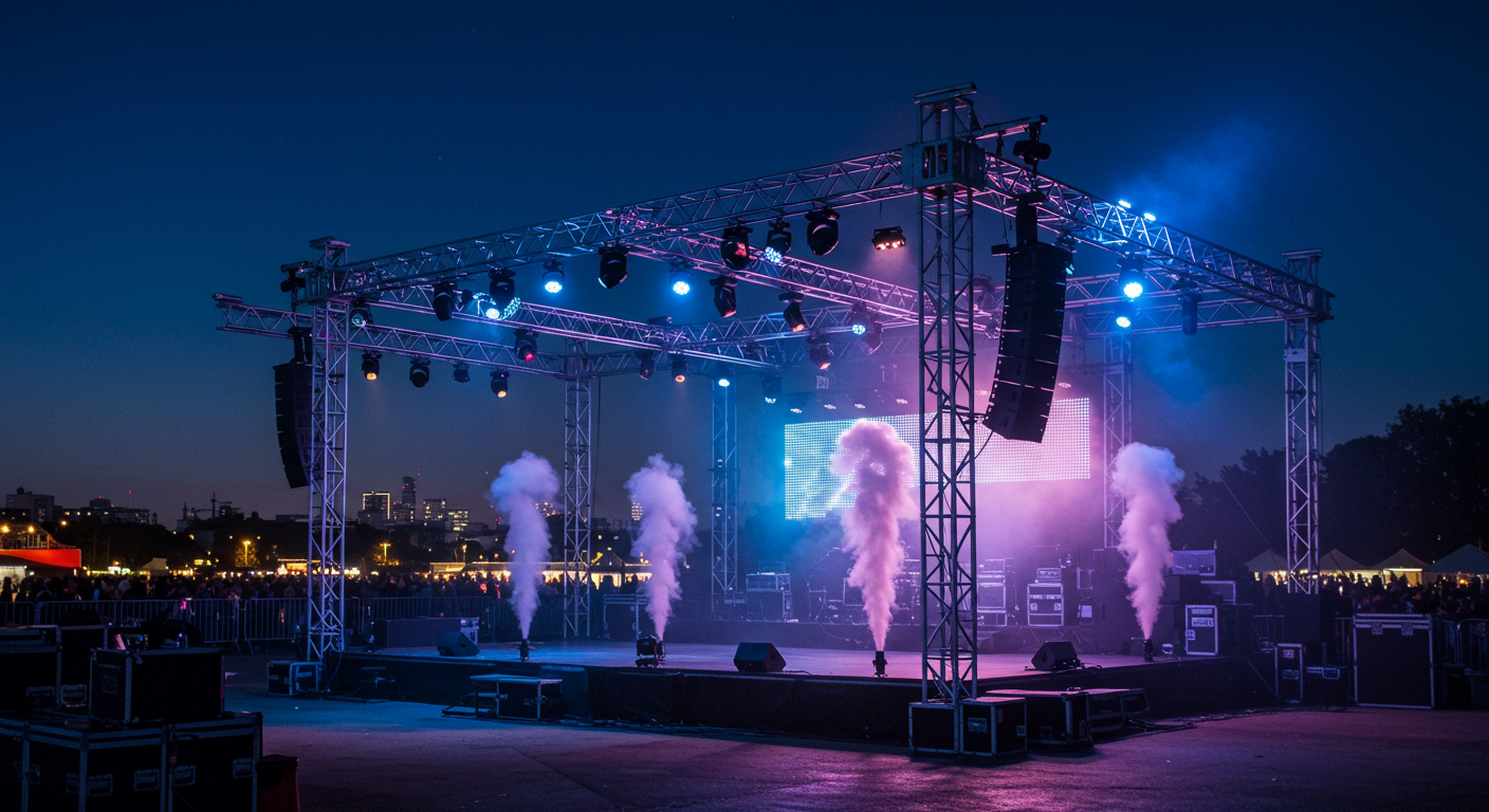 Tipos de Estruturas Q15, Q20, Q25, Q30: Qual Escolher para Seu Evento?